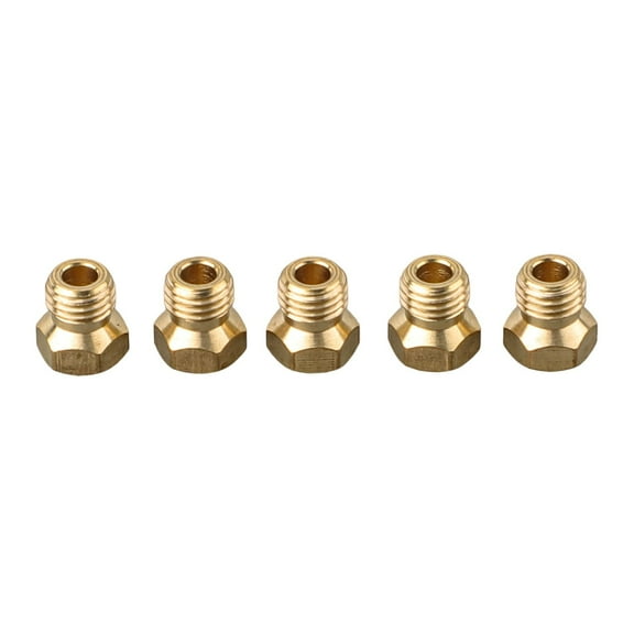 5Pcs Lpg Gas Jet Set Burner Gas Hob Lpg Conversion Kit Nozzles Propane Injector
