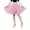 Pink, variant on Glisme Skirts For Women Knee Length Pleated Skirt For Dancing Versatile Party Dress Green