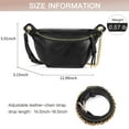 thumbnail image 6 of GOIACII Shoulder Bag for Women Crossbody Sling Bag for Women Chest Purses Fanny Packs Belt Bag, 6 of 6