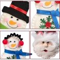 thumbnail image 2 of Christmas Decoration Santa Claus Figure Pendant (3 Styles) 6 Pcs Bd, 2 of 5