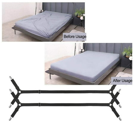 

2pcs Four Clip Bed Sheet Fastener Bed Sheet Fixed Clip Sofa Bed Cover Run Clip Gizmos And Gadgets Woodworking Stainless Tie Wire Hop Bag Clamp Large Clamps for Woodworking 60 12 Gauge Wire Clamps