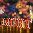 thumbnail image 4 of LINLIN LED Letter Lights, Alphabet Marquee Letters Sign LED Marquee Number Lights Sign for Night Light Christmas Valentine Wall Table Decor, 4 of 4