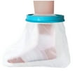thumbnail image 4 of stanreset Housse Imperméable en Fonte pour Pieds Genou Jambe Bandage Réutilisable Extensible Protecteur de Douche, 4 of 6