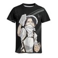thumbnail image 2 of Camiseta de manga corta con cuello redondo y diseño retro de Wings of Liberty Attack on Titan para hombre, nueva camiseta de verano de manga corta, 2 of 5