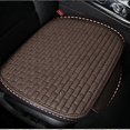 thumbnail image 3 of Car Seat Cover Front Flax Seat Protect Cushion Automobile Seat Cushion Protector Pad Car Covers Mat Protect, 3 of 5