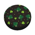 thumbnail image 2 of Kdxio Spare Tire Cover for RV Trailer, Waterproof Wheel Cover,Camper Spare Tire Cover Fit for Rv SUV Truck Travel Trailer 17 inch-St. Patrick's Day8, 2 of 8
