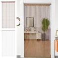thumbnail image 7 of String Bead Curtain For Doorways Boho Hippie Home Decor Beaded Doorway Curtain 100x200cm Beaded Curtain Door String for room dividers, wardrobes, door frames(White,79x39"), 7 of 7