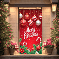 thumbnail image 4 of Decorative Design Merry Christmas Banner Festive Theme Hanging Ornaments Holiday Decoration for Indoor Celebration Party Event, 4 of 9