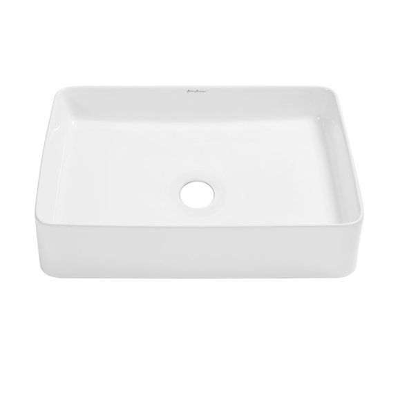 Bastille Rectangle Ceramic Vessel Sink
