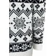 thumbnail image 4 of Suéter navideño de cuello alto para mujer, suéter de punto con estampado de alce, jersey informal de manga larga, tops de invierno, 4 of 5