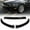 Painted Black, variant on For 2013-2014 Ford Mustang GT-Style Matt Black Front Bumper Body Kit Spoiler Lip