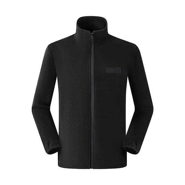 KIHOUT Men's Heavy-Duty Parka with Detachable Hood - Long Length Winter Coat with Fur Trim for Extreme Cold Protection