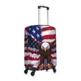 thumbnail image 6 of Salouo USA Eagle with Spread Wings Pattern Travel Dust-proof Suitcase Cover, Softside Suitcase Protector Luggage Cover Protector for 18-32inch ,Not Included Suitcase, 6 of 8