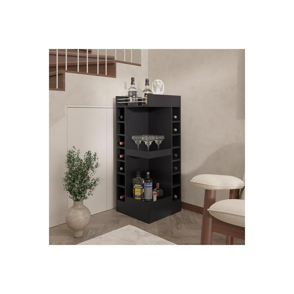 TREEVOL FURNITURE Glen Lyon Bar Cabinet