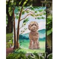 thumbnail image 3 of Carolines Treasures CK2023GF Under the Tree Labradoodle Garden Size Flag, 3 of 3
