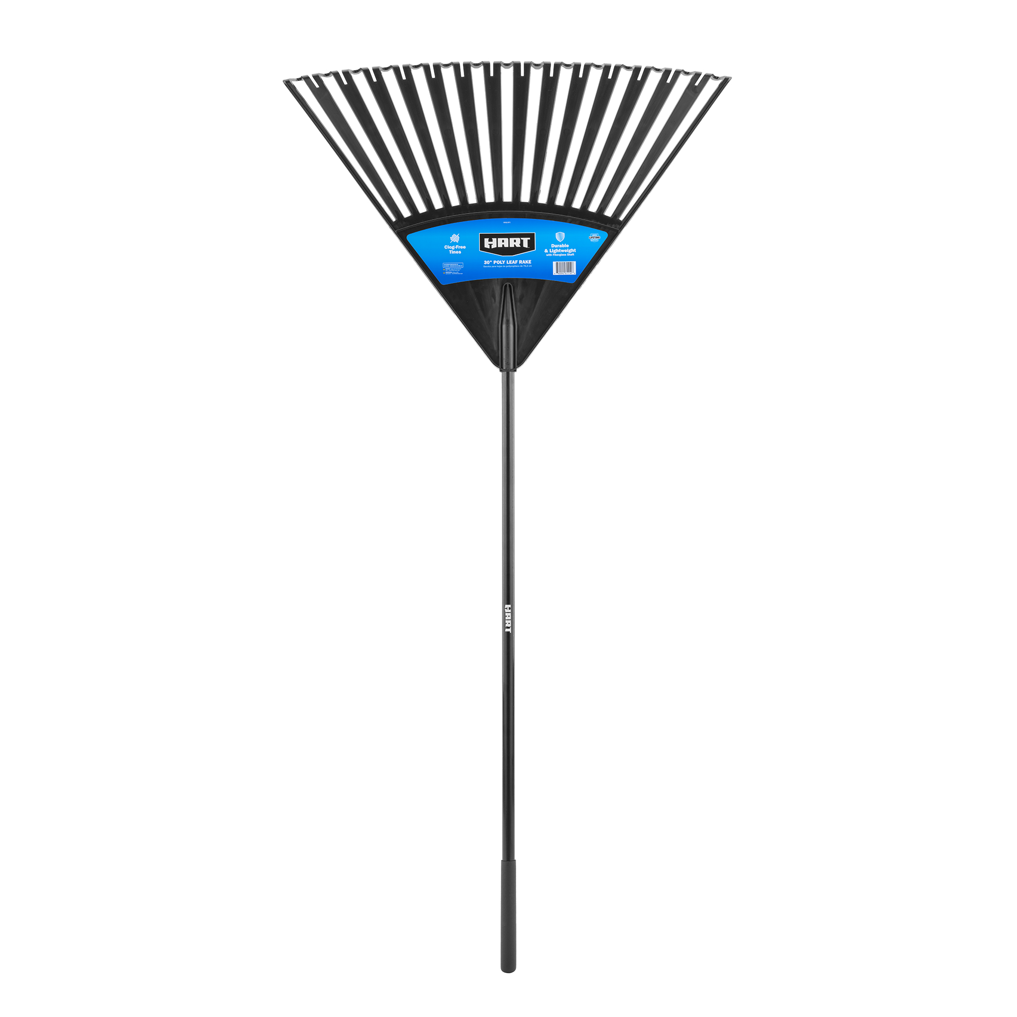HART 30-inch Leaf Rake with Poly Plastic Head - image 6 of 9
