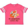 thumbnail image 3 of Inktastic My Grandmama Loves Me Woodland Fox Boys or Girls Toddler T-Shirt, 3 of 5