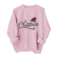 thumbnail image 2 of Women's Christmas Rhinestone Graphic Sweatshirt Crew Neck Long Sleeve Casual Pullover Top, 2 of 5
