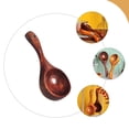 thumbnail image 3 of Rice Spoon Multipurpose Scoop Solid Wood Flatware Soup Spoons Wooden Utensils Water Ladle, 3 of 6