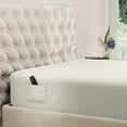 thumbnail image 1 of Sábana bajera ajustable DREAMCARE King Ivory de microfibra 200 x 200 cm, 1 of 7