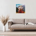 thumbnail image 3 of Stupell Industries Cottage Adventuring Hiker Dog Canvas Art, 17 x 17, by Sean Parnell, 3 of 8