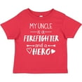 thumbnail image 3 of Inktastic My Uncle is a Firefighter and a Hero Boys or Girls Toddler T-Shirt, 3 of 5