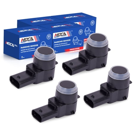 MOCA AUTOPARTS 4Pcs Parking Assist Sensors Fit for 2012-2014 Mercedes-Benz C250 C300 C350 & 2012-2014 Mercedes-Benz C63 AMG