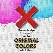 Zero Trace Laundry Sheets – Dye Catcher & Color Bleed Remover, Unscented, 80 Sheets