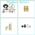 thumbnail image 3 of 8-Pack Carburetor Repair Kit Diaphragm Air Cut-Off Valves Replacement for 1985-2007 Vmax V-MAX 1200, 3 of 5