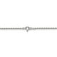 925 Sterling Silver 1.7mm Diamant-Coupé Chaîne de Corde Bracelet – image 3 sur 4