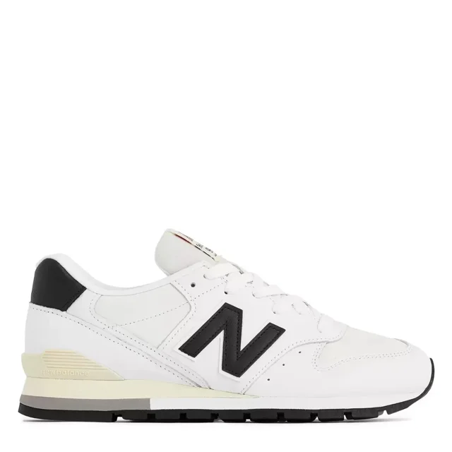 New Balance MADE in USA 996 Shoes in White and Black Trainers