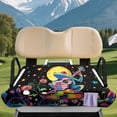 thumbnail image 3 of Yuyamidu Funny Frog Golf Cart Seat Covers for Club Car Mushroom Golf Cart Seat Towel Blanket for 2 Passenger Seats Travel Sports Club Car Accessories Cooling in Summer, 3 of 7