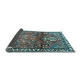 thumbnail image 2 of Ahgly Company Indoor Round Persian Light Blue Traditional Area Rugs, 6' Round, 2 of 4