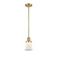 thumbnail image 2 of 201S-SG-G181S Innovations Lighting Canton - 1 Light Stem Hung Mini Pendant In Industrial Style-8.5 Inches Tall and 5.25 Inches Wide-Satin Gold, 2 of 5
