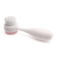 thumbnail image 1 of Cepillo de doble cara con cerdas suaves compatibles con el cuidado de la piel facial, cepillo de sílice y cerdas suaves 2 en 1: exfoliante profundo de poros, maquillaje,, 1 of 5