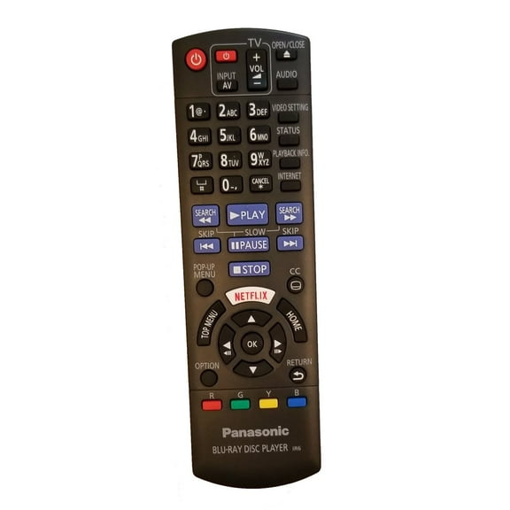 OEM Panasonic Remote Control N2QAYB001167 for Panasonic Blu-Ray players DMP-UB200