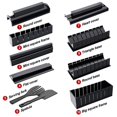 thumbnail image 2 of 10 PCS Super Sushi Maker, DIY Sushi Roll Mold Set - Beginner Easy Sushi Making Kit (Black), 2 of 4