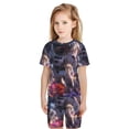 thumbnail image 5 of Balery Astronaut In Cosmic Garden Conjunto de Pijama Infantil de Manga Corta con Estampado – Ropa de Dormir de Algodón Suave-3X-Large, 5 of 5