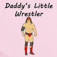 thumbnail image 2 of CafePress - Daddys Little Wrestler Body Suit - Baby Light Bodysuit, Size Newborn - 24 Months, 2 of 4