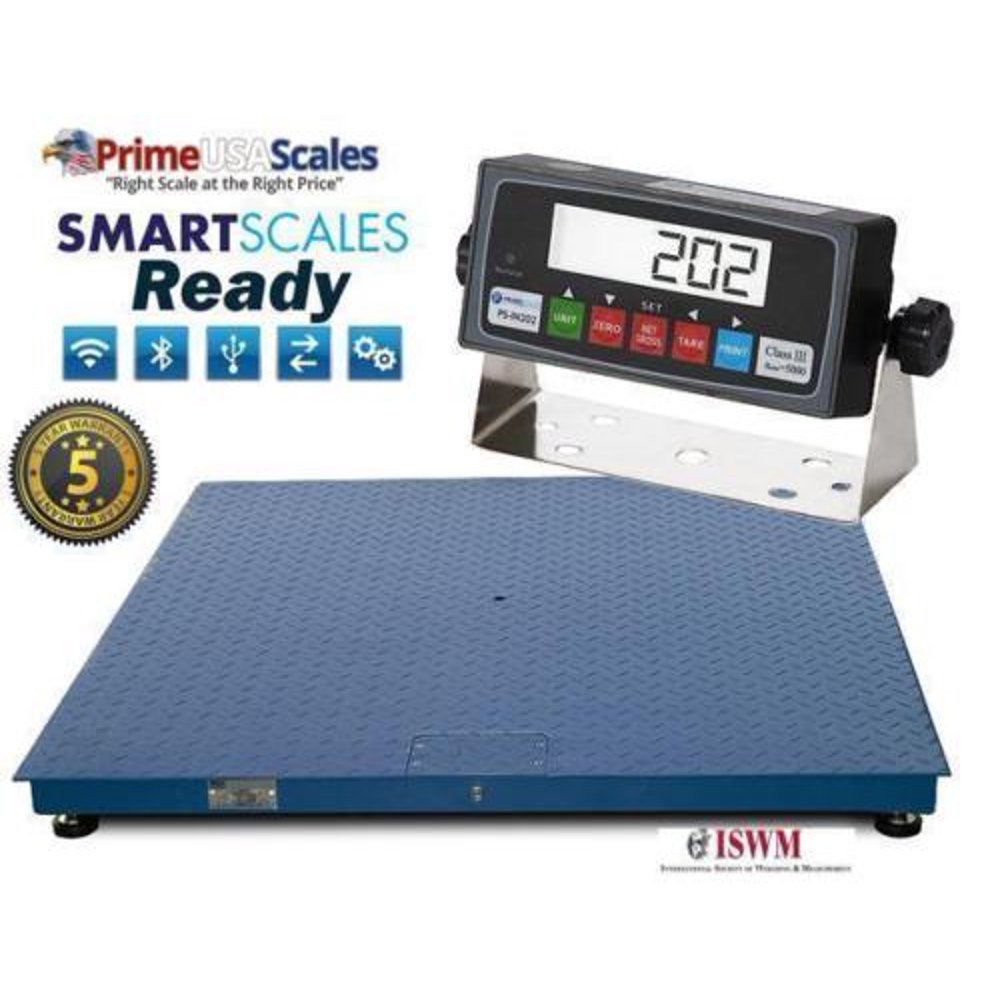 5x5 Floor Scale 20,000 x 5 lb Pallet Scale Heavy Duty Steel Walmart