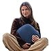 thumbnail image 3 of Quiet Mind The Original Weighted Pillow for Adults - (Medium, Blueberry, 9 lbs) - Weighted Body Pillow - Versatile Cooling Body Pillow w/Stress Relief - Compact Hug Pillow for Adults, 3 of 4