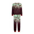 thumbnail image 4 of Racifhz Family Matching Pajamas Set Halloween Printed Loungewear Cozy Long Sleeve Top and Pants Holiday Sleepwear for Family Autumn Fall PJ Sets Halloween Gifts for Adults, Women Size:XL, 4 of 6