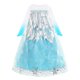 thumbnail image 5 of Disfraz de Frozen para niños y niñas, disfraz de princesa Elsa, Anna, sirena, Rapunzel, Cenicienta, Bella, fiesta de cumpleaños, 5 of 5