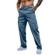 thumbnail image 2 of Ceisia Men's Spring Summer Workwear Pants - Solid Gift Color Casual Multi-Pocket Button Waist Straight-Leg Outdoor Trousers, 2 of 5