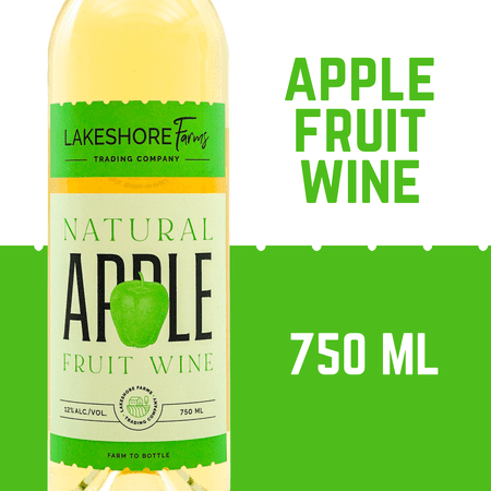 Lakeshore Farms Apple Fruit Wine, 750ml