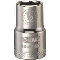 Stanley Tools 227873 0.5 in. 6 Point Socket - 0.5 in. Drive