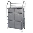 thumbnail image 1 of neatfreak! 4 Tier Metal Home Storage Rack with Storage Cubes, 1 of 6