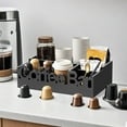 thumbnail image 6 of Wekvgz Coffee Bar Organizer Solid Multipurpose Wood Coffee Pods Holder Easy to Use Condiment Storage Organizer Basket  Snack Organizer for Home Use, 6 of 11
