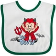 thumbnail image 3 of Inktastic Lil' Devil Boys or Girls Baby Bib, 3 of 4