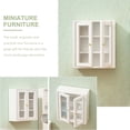 thumbnail image 2 of UPOUART Armoire Miniature au Design Simple Modèle 1 Ensemble, 2 of 8